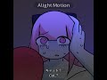 幻覚の私の方が方がいい子だもん‼️。 #oc #イラスト #originacharacter #animationmeme #animation #alightmotion