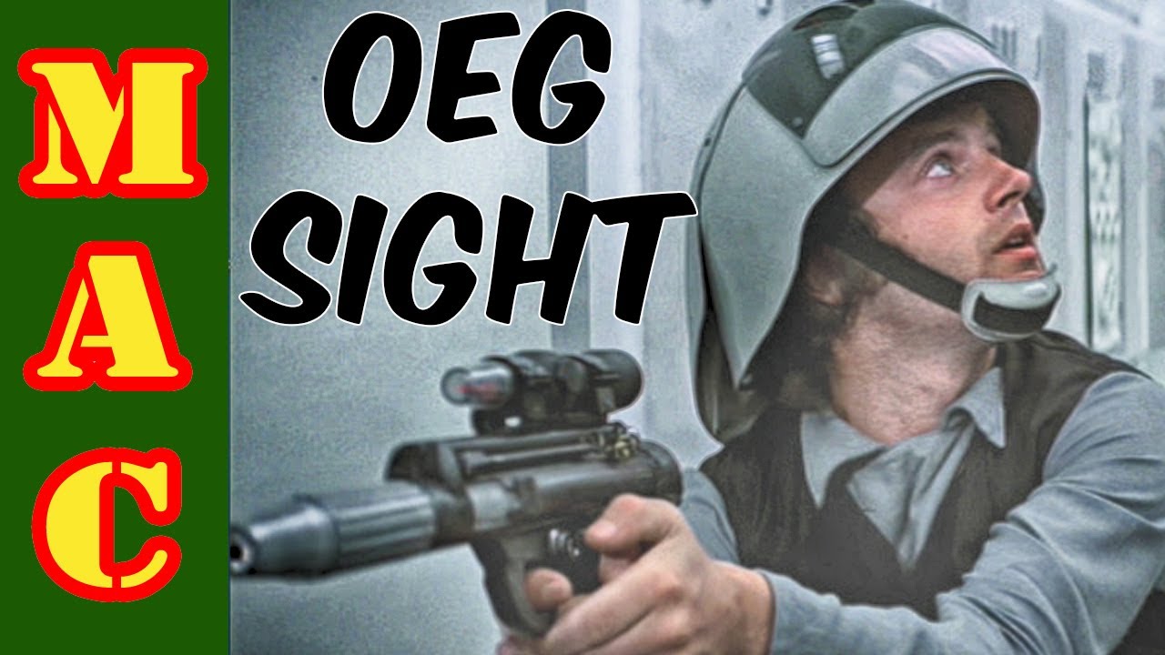 Early Red Dot Sight: Armson OEG (Occluded Eye Gunsight)