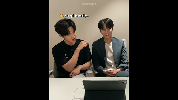 Piri saying bad words #데이식스 #DAY6 #WONPIL