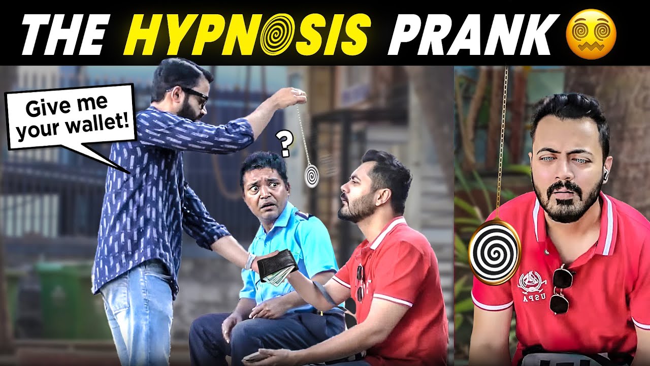 Pretending to get HYPNOTISED in Public | Because Why Not