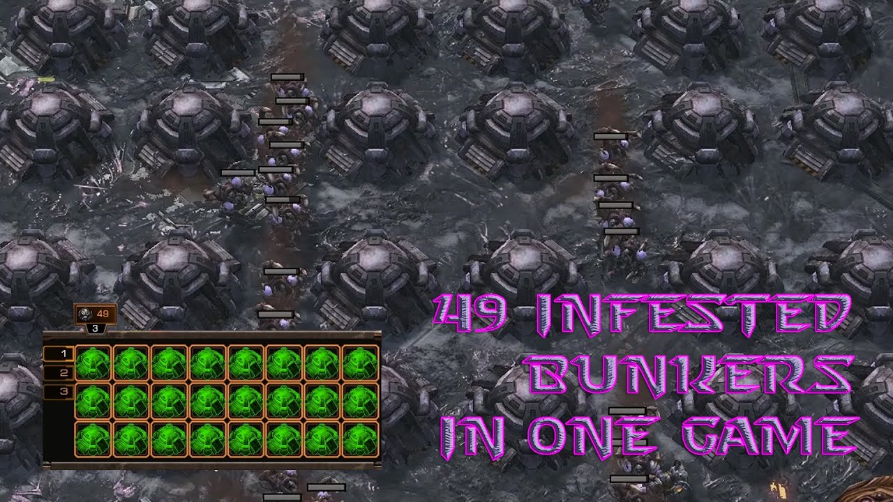 49 INFESTED BUNKERS IN PART AND PARCEL STARCRAFT 2 COOP PRESTIGE
