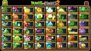 PLANTS VS ZOMBIES 2 | ALL SEED PLANTS & MINT PLANTS ABILITY & POWER-UPS. including Turkey-Pult.