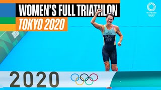 Women's FULL Triathlon ‍♀‍♀‍♀ | Tokyo Replays