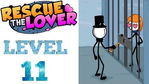 Rescue the lover- Level- 11 Gameplay Walkthrough  (Android, iOS)  #trydra #rescuethelover #newgame