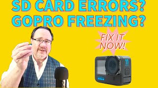 GoPro Hero 9, 10 and 11 SD card errors? GoPro Freezing? Here's how you finally fix these issues!