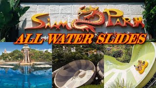 ALL WATER SLIDES at Siam Park Tenerife