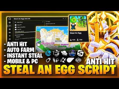 [🪽UPD] Steal An Egg Script - No Key, Auto Steal, New Update, Auto Event & More! ⚡