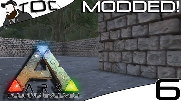 ARK SURVIVAL EVOLVED MODDED | CASTLE BUILDING! | Episode 6 (Gameplay Pooping Evolved)
