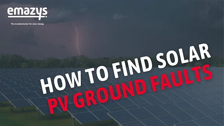 How To find Solar PV Ground Faults - fast and easy with the EmaZys Z100 PV Analyzer.