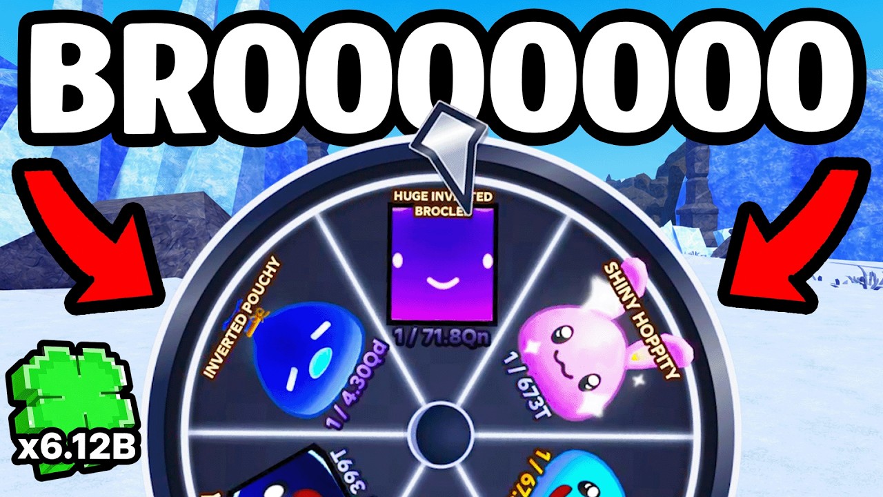 OH MY GOSH 1 in *78 QUINTILLION* SPIN IN SLIME RNG...