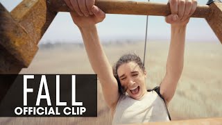 Fall (2022 Movie) Official Clip 'Ladder Fall' - Grace Caroline Currey, Virginia Gardner 