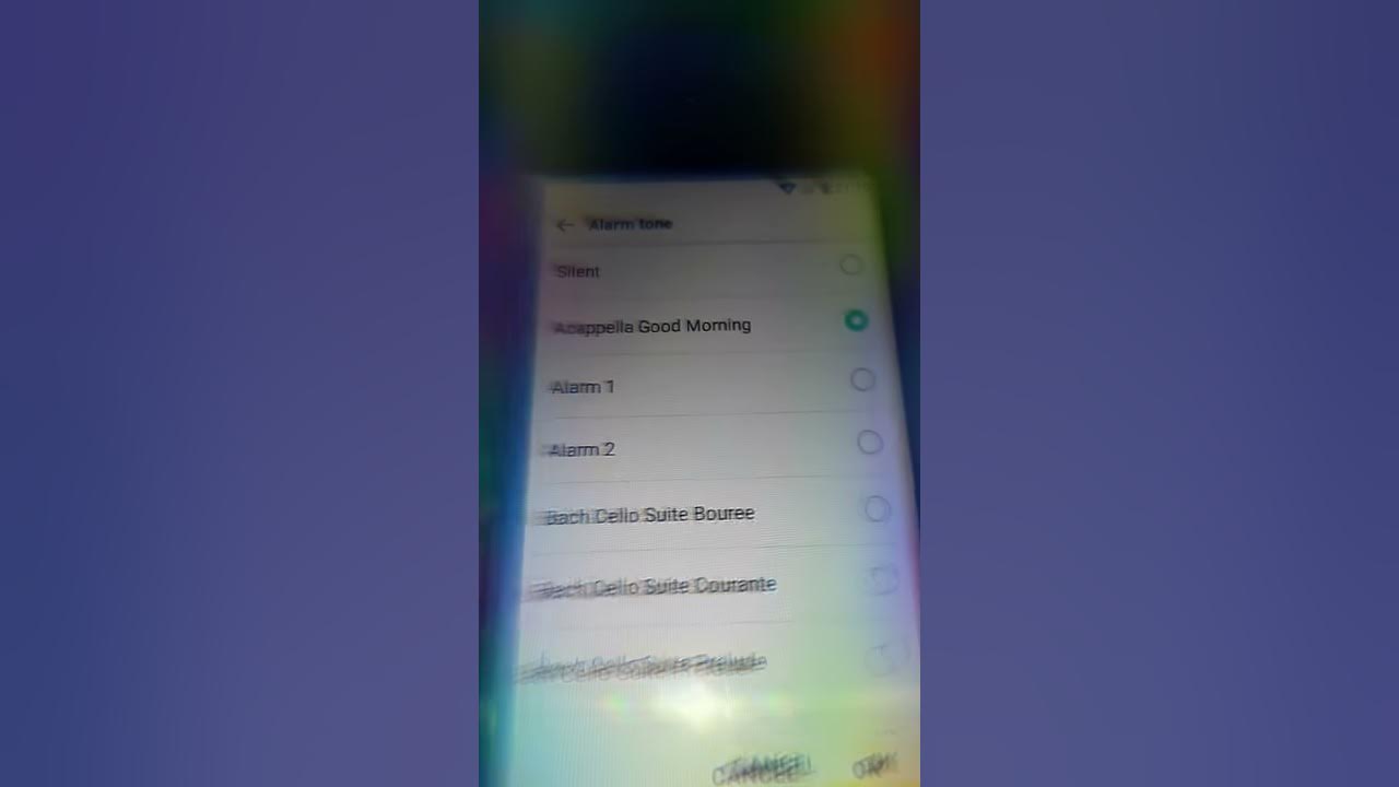 Acappella good morrnig alarm (so funny)