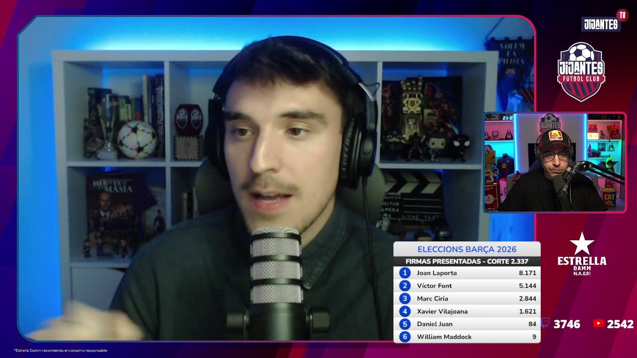 JIJANTES | MARATÓN. EL DIA DE LAS FIRMAS DE LOS CANDIDATOS. PREVIA REMONTADA FCB-ATM!