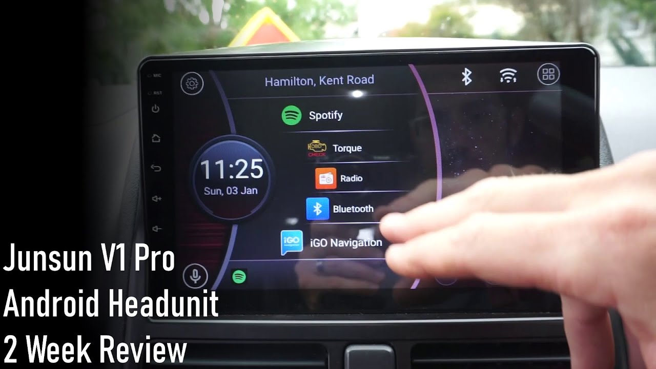 Junsun V1 Pro Android Headunit Review 