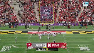 Terps Block the XP and Take It Back for 2-Points vs. Rutgers | Maryland Football