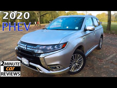 2020-mitsubishi-outlander-phev-//-2-minute-car-reviews