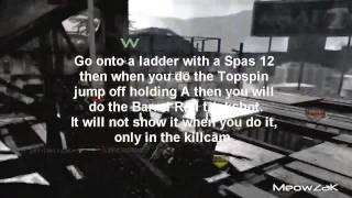 MW2 Topspin Barrel Roll Trick Shot TUT