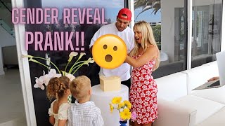 GENDER REVEAL | I tricked everyone!!