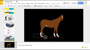 Rotate and Order options Google Slides