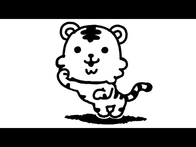 虎のイラストの描き方 Youtube