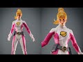 New McFarlane Toys Dc Multiverse Saturn Girl action figure in hand by Asoka the geek 