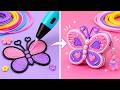 3Dペンとナノテープの神DIY裏ワザ！ 🖊️✨ ぷにぷにミニ文房具を作ってみた！