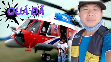 Lần đầu tiên đi Trực Thăng quá đã, vừa độc lạ vừa giá rẻ | Theodore Vlog Review Dịch Vụ