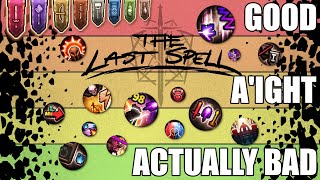 Perks Tier List (The Last Spell)