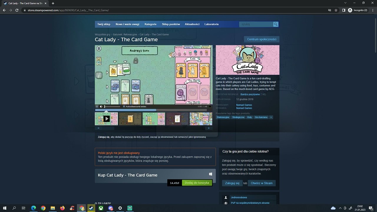 Cat Lady - The Card Game on Steam