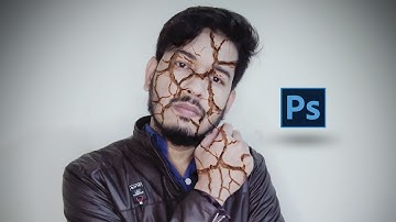 How to Create Realistic Cracked Skin using Photoshop cc