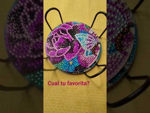 #puntondiamante #diamondpainting #posavasos