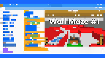 VEXcode VR. Using Down Eye to detect color in Wall Maze (14/04/21)