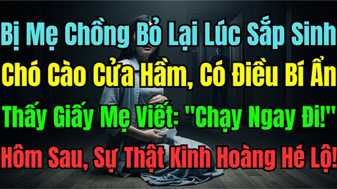 Mẹ Chồng Đi Vắng, Tôi Phát Hiện Bí Mật Kinh Hoàng Dưới Tầng Hầm Và Lời Cảnh Báo.