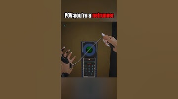 Only netrunners can do this...