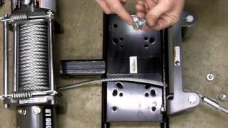 Harbor Freight 12000 LB Winch Review, Teardown, Installation, Safety, Etc. Model 61889