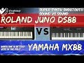 Roland Juno DS88 vs Yamaha MX88: Sound vs Sound Super Shootout!!