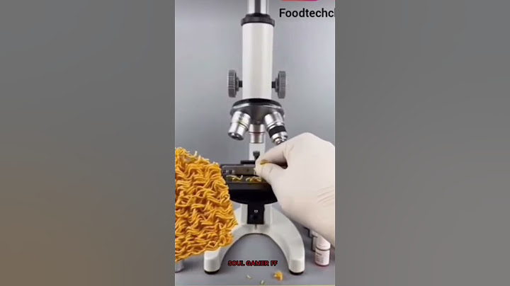 microscope test maggie/noodles🔬🤢?#microscope #test #maggie #noodles #viralvideo