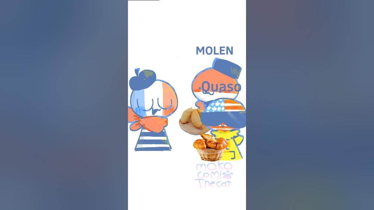today i wanted to eat a croissant//croissants meme countryhumans 