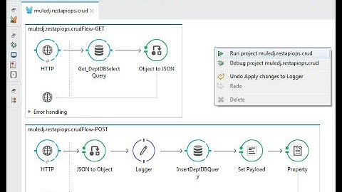 Building Restful API in Mule ESB Using HTTP and Database Connectors