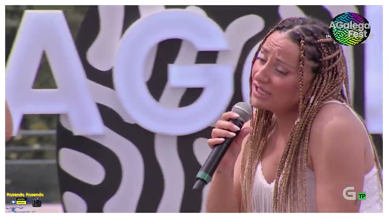 ALEJANDRA PAIS LA MALAGUEÑA TVG A GELEGA FEST 2 8 24#rosendorosendo2024