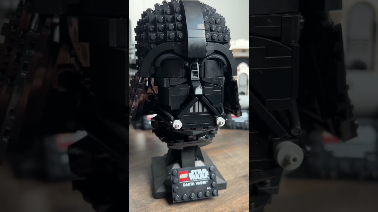 LEGO Star Wars Darth Vader Helmet: An Authentic Display Piece for True Fans