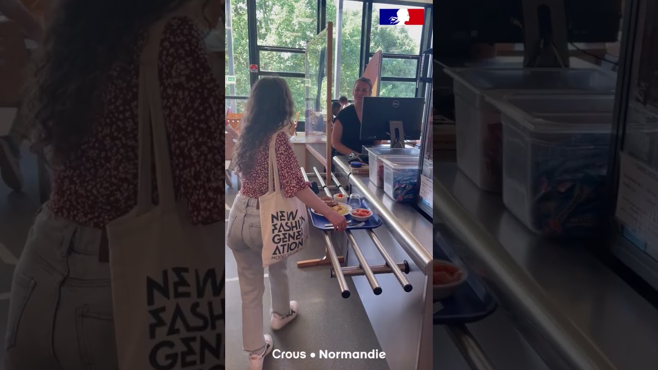 Manger au resto'U c'est simple et facile ! Crous Normandie