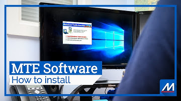 How to Install and Set Up Driver | MTE Software Training: Part 2
