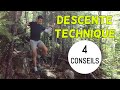 Comment courir en descente dans des sentiers techniques? 4 conseils