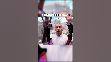 Average CS2 match after the update lol #cs2 #csgo #update #cs2skinupdate #skins