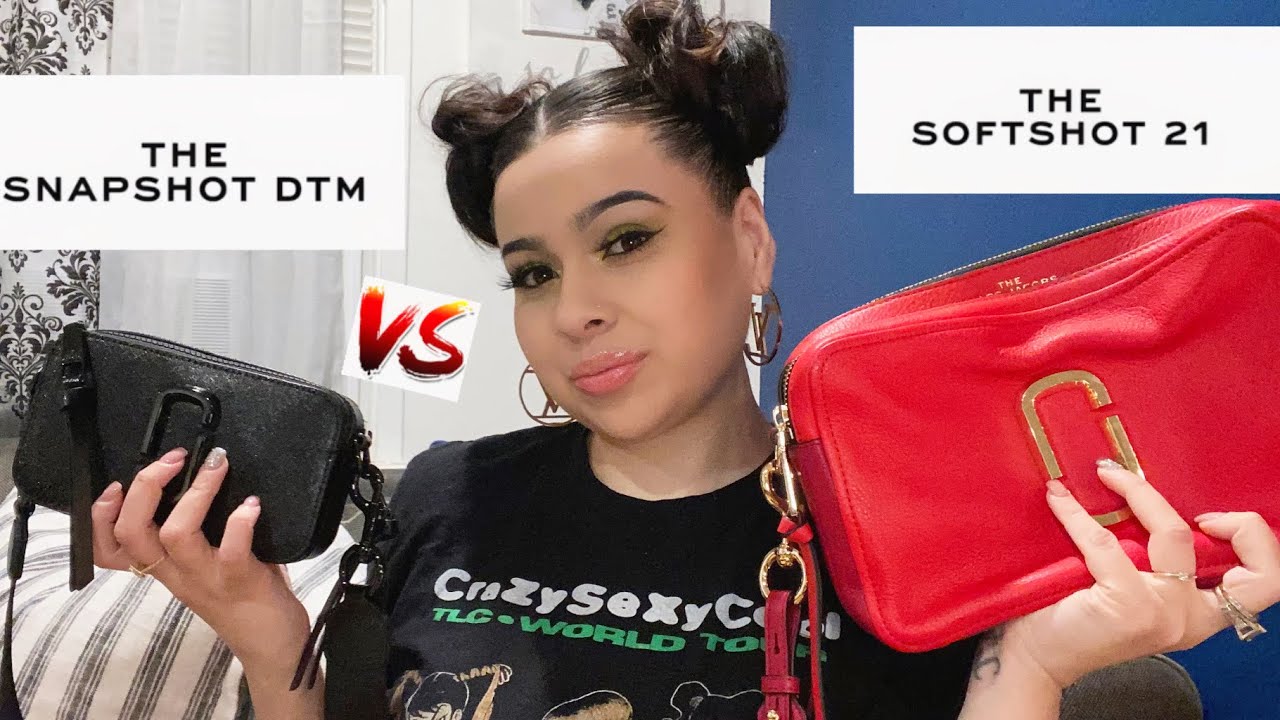 Review on Marc Jacobs soft shot vs snap shot bags 