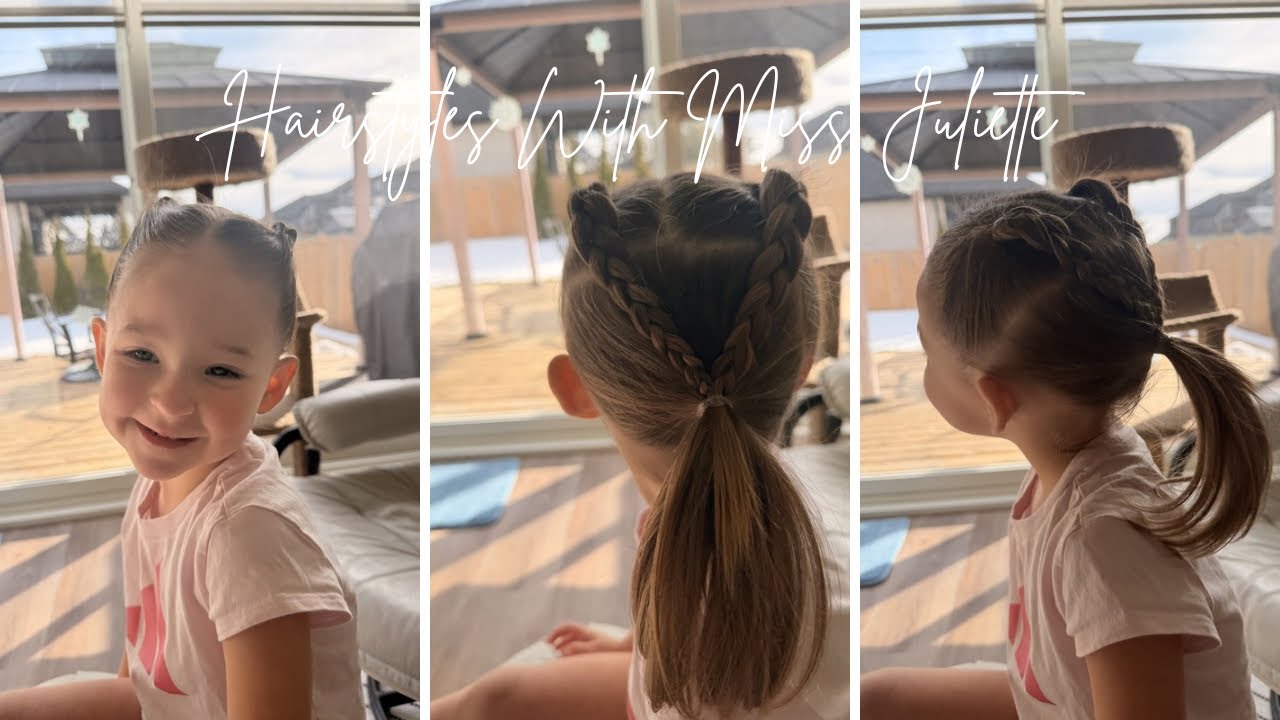 Hairstyles For Littles | Little Girl Hairstyles | Intermediate Hairstyle | Miss Juliette’s World