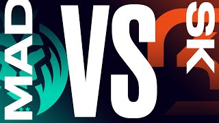 MAD vs. SK - Неделя 5 День 2 | LEC Весенний сплит | MAD Lions vs. SK Gaming (2022)