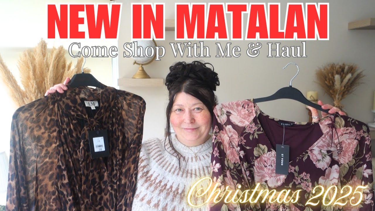 🎄ПРИВЕДИТЕСЬ СО МНОЙ ЗА ПОКУПКАМИ В MATALAN| 🎅Рождественская одежда и праздничные товары 2025 года