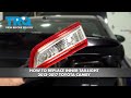 How to Replace Inner Taillight 2012-2017 Toyota Camry